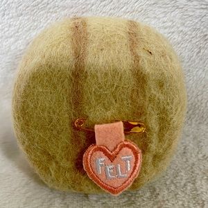 Anthropologie Goat Milk Soap Hand Wrapped in 100% Sheep Wool